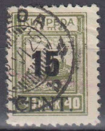 MEMEL-LITHUANIA OCC SG 79 - CV £70 / R1640