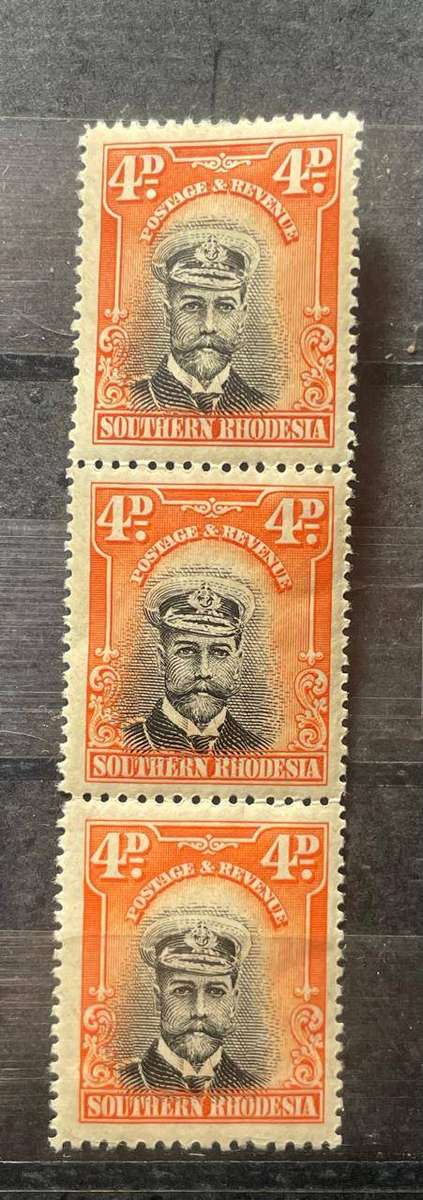 RHODESIA - 1913 & 1924 KGV BLOCKS AND PAIRS - MNH & MM PART 2