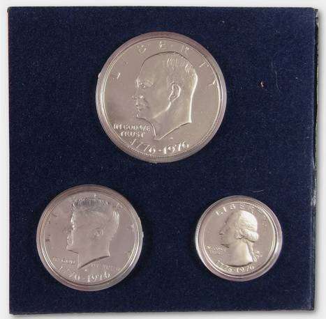 1976 Bicentennial Silver Proof Set U.S. Mint Government Packaging OGP