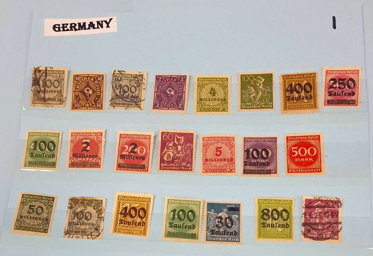 GERMANY STAMPS- Mostly MINT. See Photos. Not checked. Pay and accumulate for 1 delivery