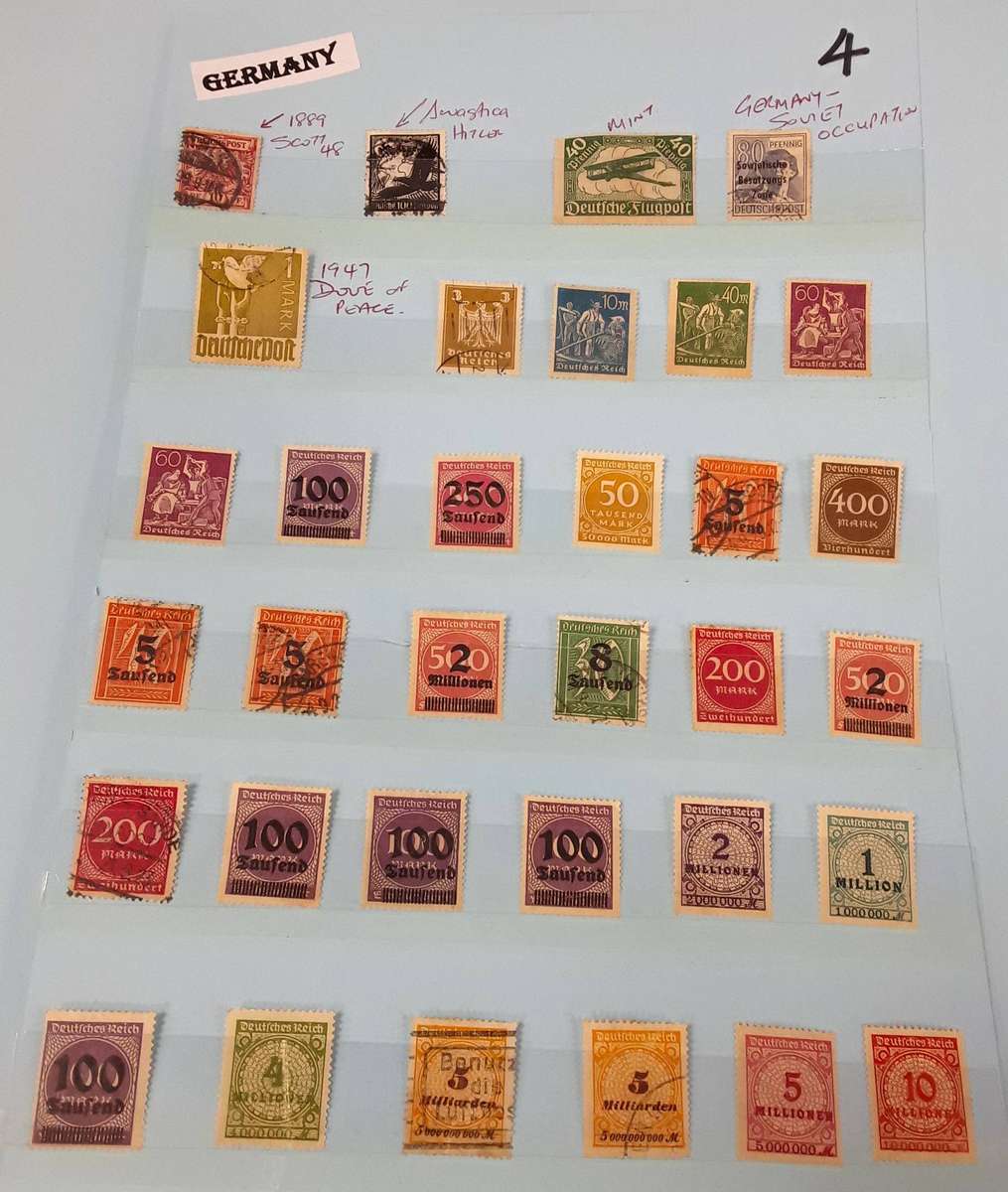 GERMANY STAMPS- Mostly MINT. See Photos. Not checked. Pay and accumulate for 1 delivery