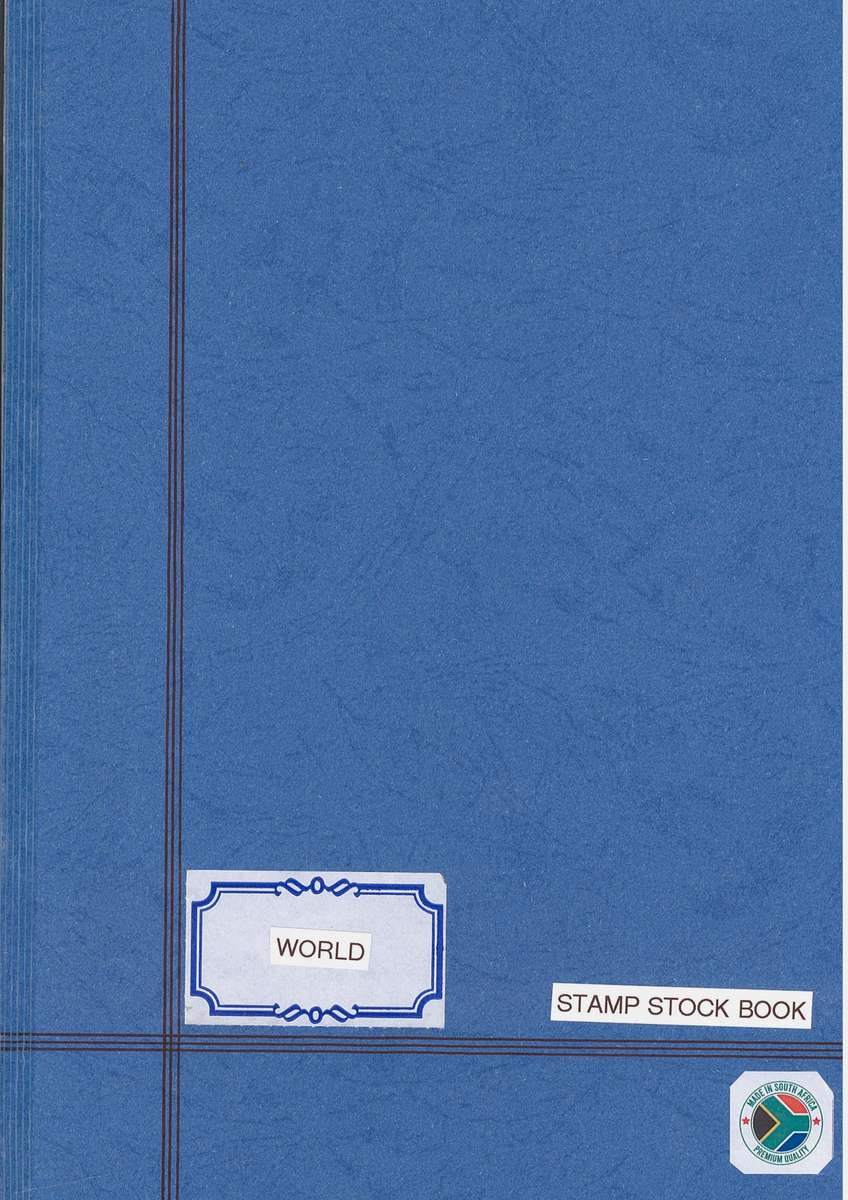 STAMP STOCK BOOK- with Very High Value Stamps. Lots in MINT cond. 10 side Book. Sleeves. Not hinge.