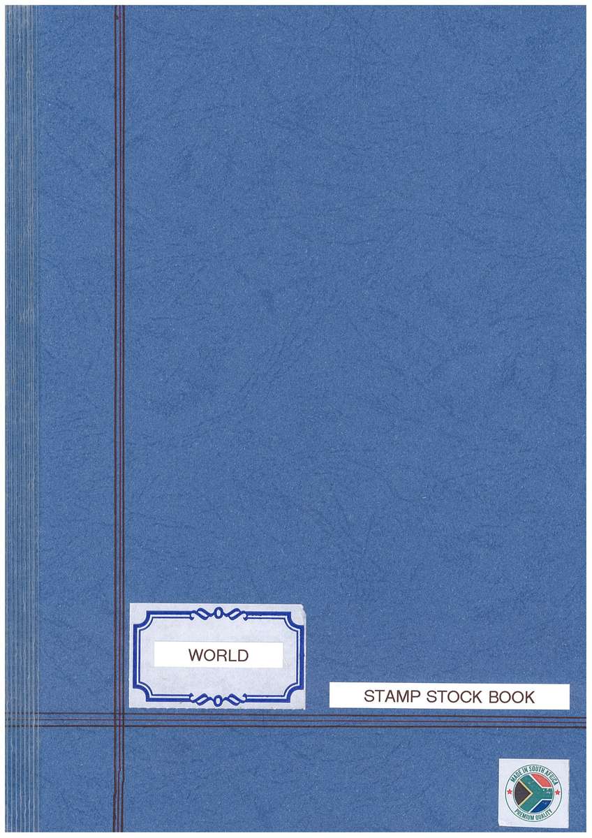STAMP STOCK BOOK- with Very High Value Stamps. Lots in MINT cond. 10 side Book. Sleeves. Not hinge.