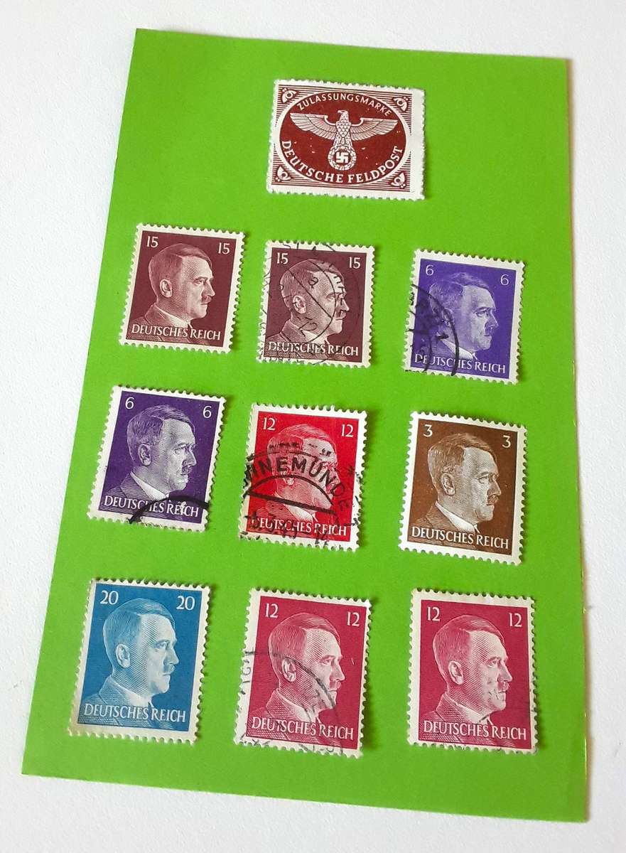 GERMANY- HITLER WW2 Stamps