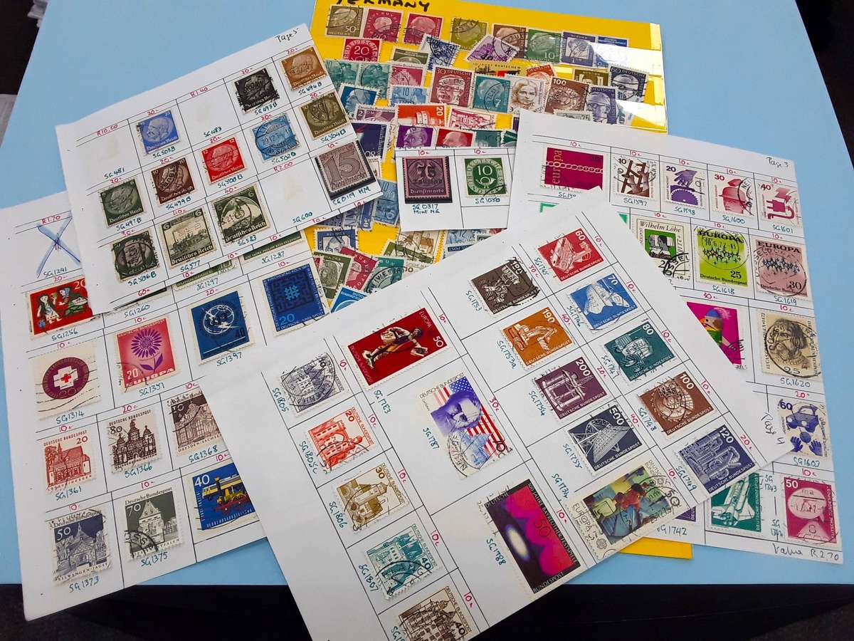 GERMANY STAMPS- GREAT BUY. PLEASE SEE PHOTOS