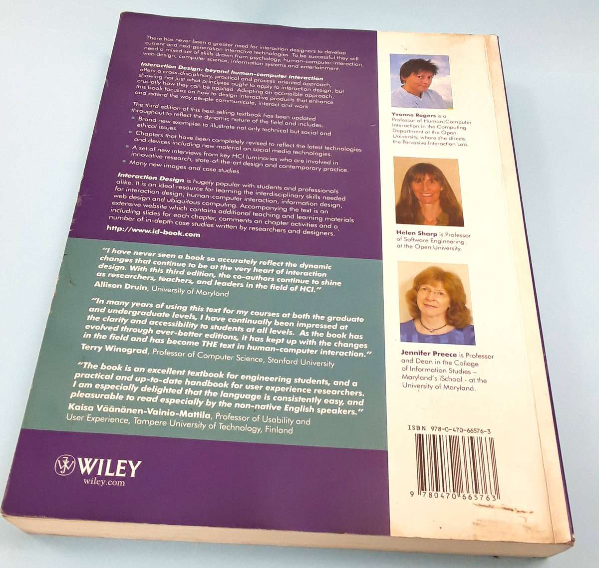BOOK - Interaction Design. Human computer interaction.Second hand. Excellent reviews