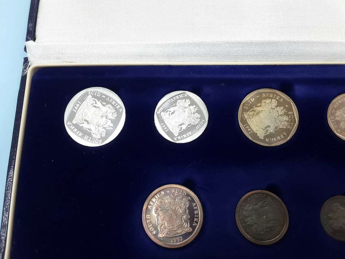 1992 Full Proof Set in Original SAM Box. Mirror finish. See photos