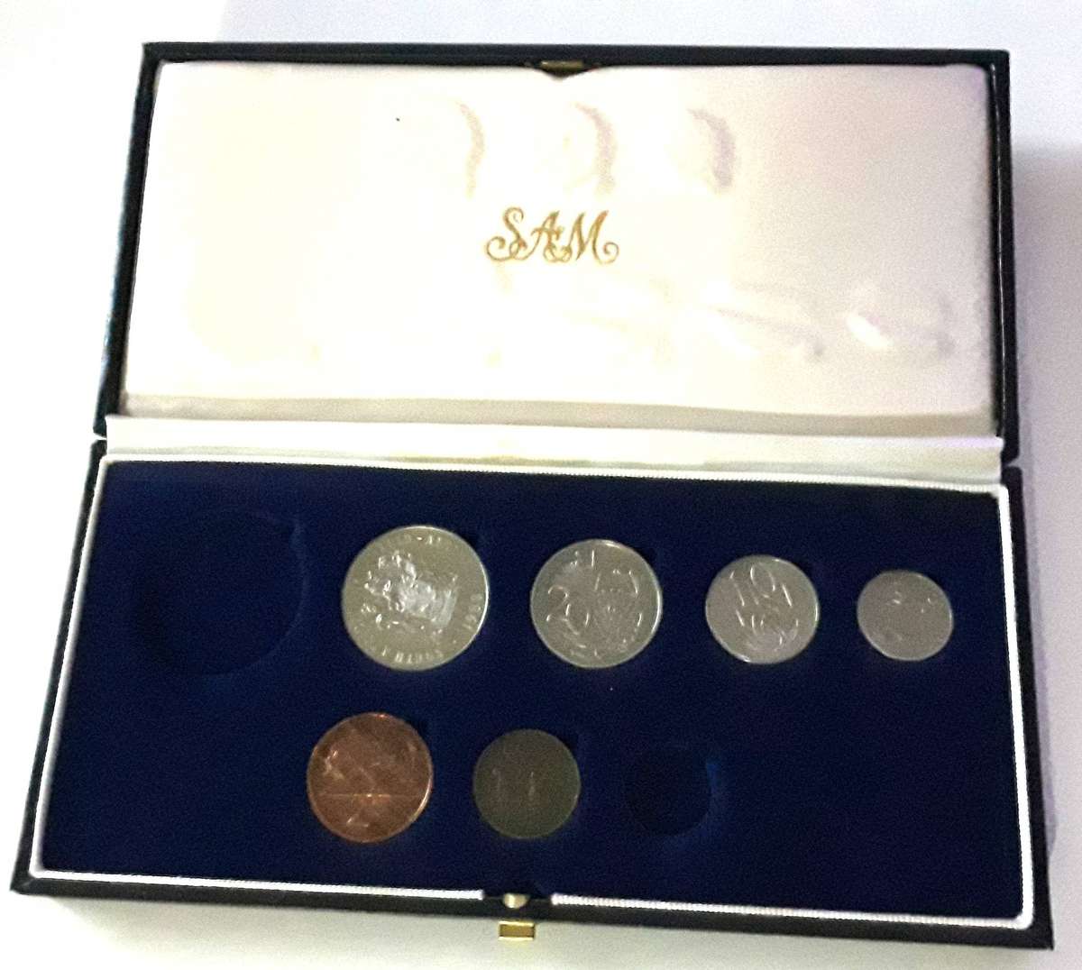 Incomplete 1983 PROOF SET in Original SAM Box
