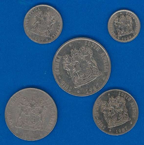 1987 RSA COIN SET