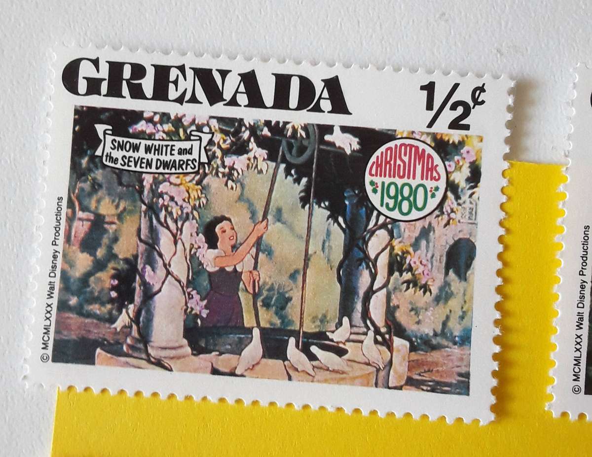 DISNEY STAMPS- SNOW WHITE- Full set, mint