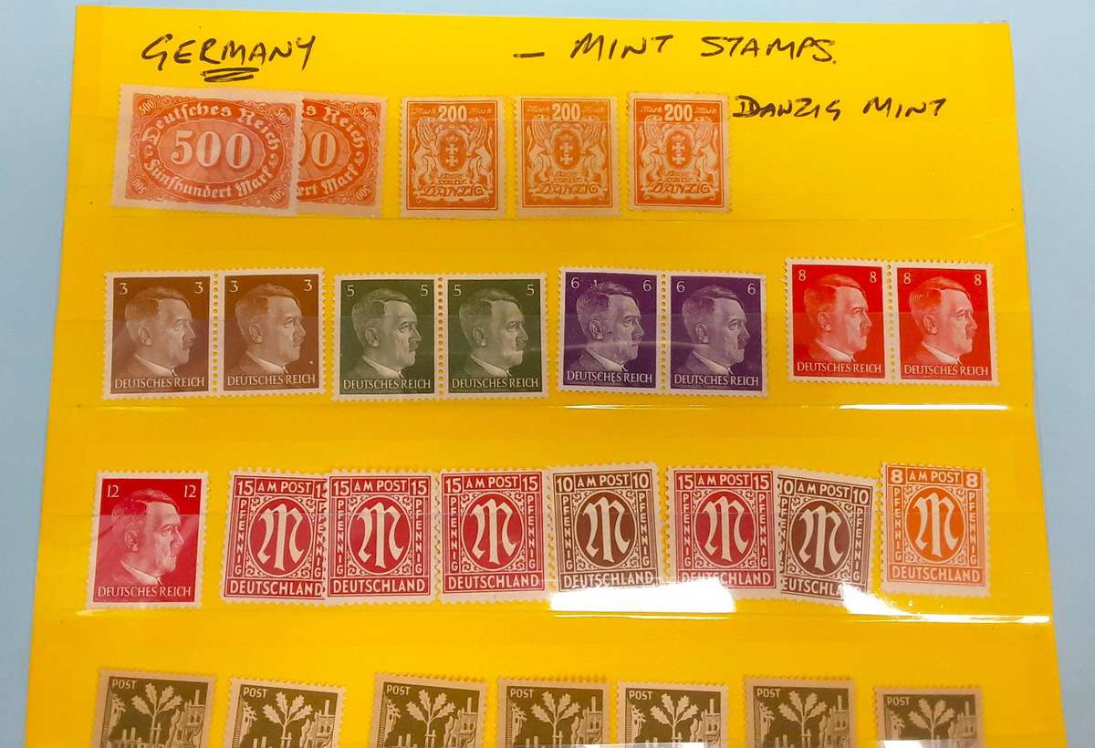 GERMANY MINT STAMPS- Including a few Danzig & Berlin