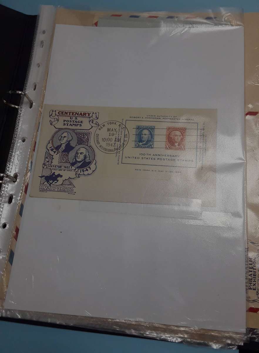 AMERICA- FIRST DAY COVERS in FILE. 1947. Over 40. Please see ALL photos