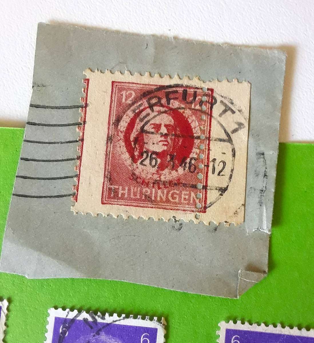 GERMANY- Stamps and MINT mini sheet