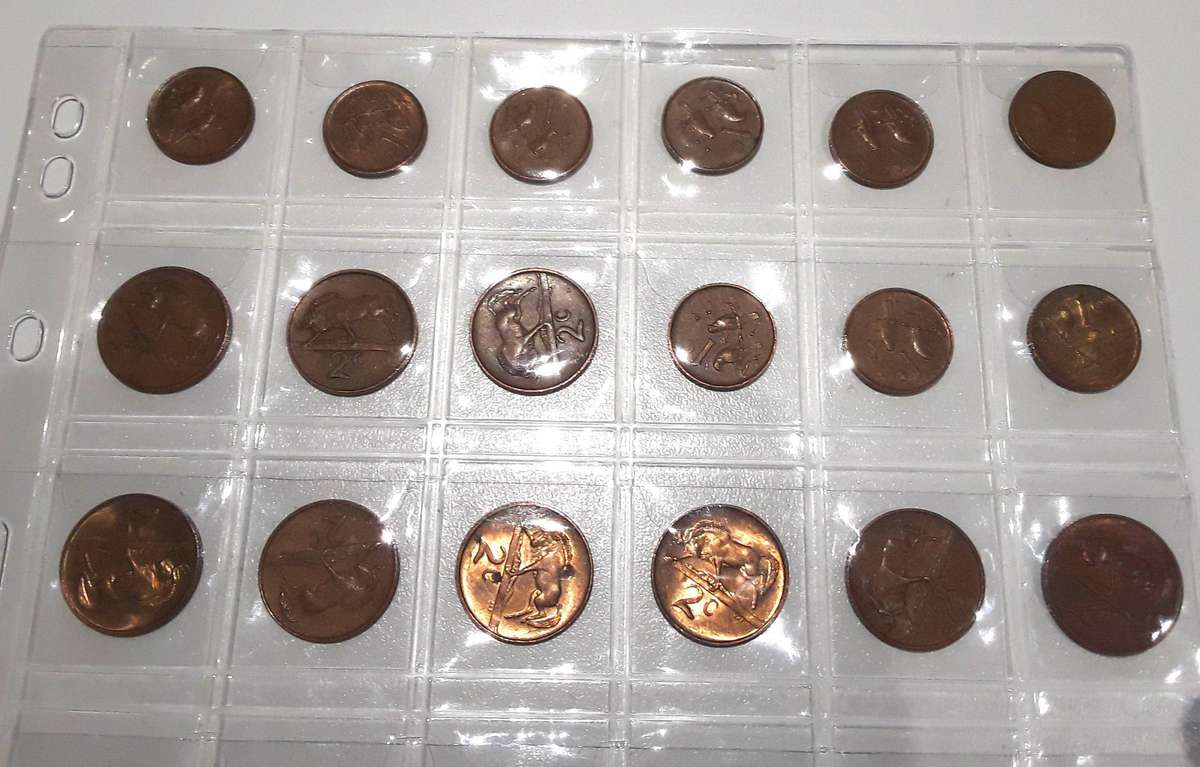 RSA Coins. Mixed years. In Excellent condition. In Coin Jacket. 5 Available.