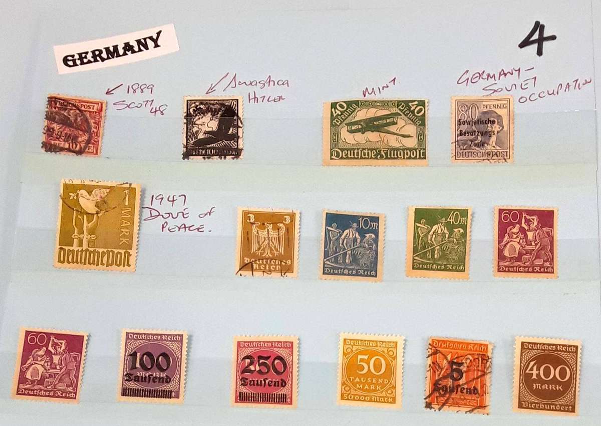 GERMANY STAMPS- Mostly MINT. See Photos. Not checked. Pay and accumulate for 1 delivery