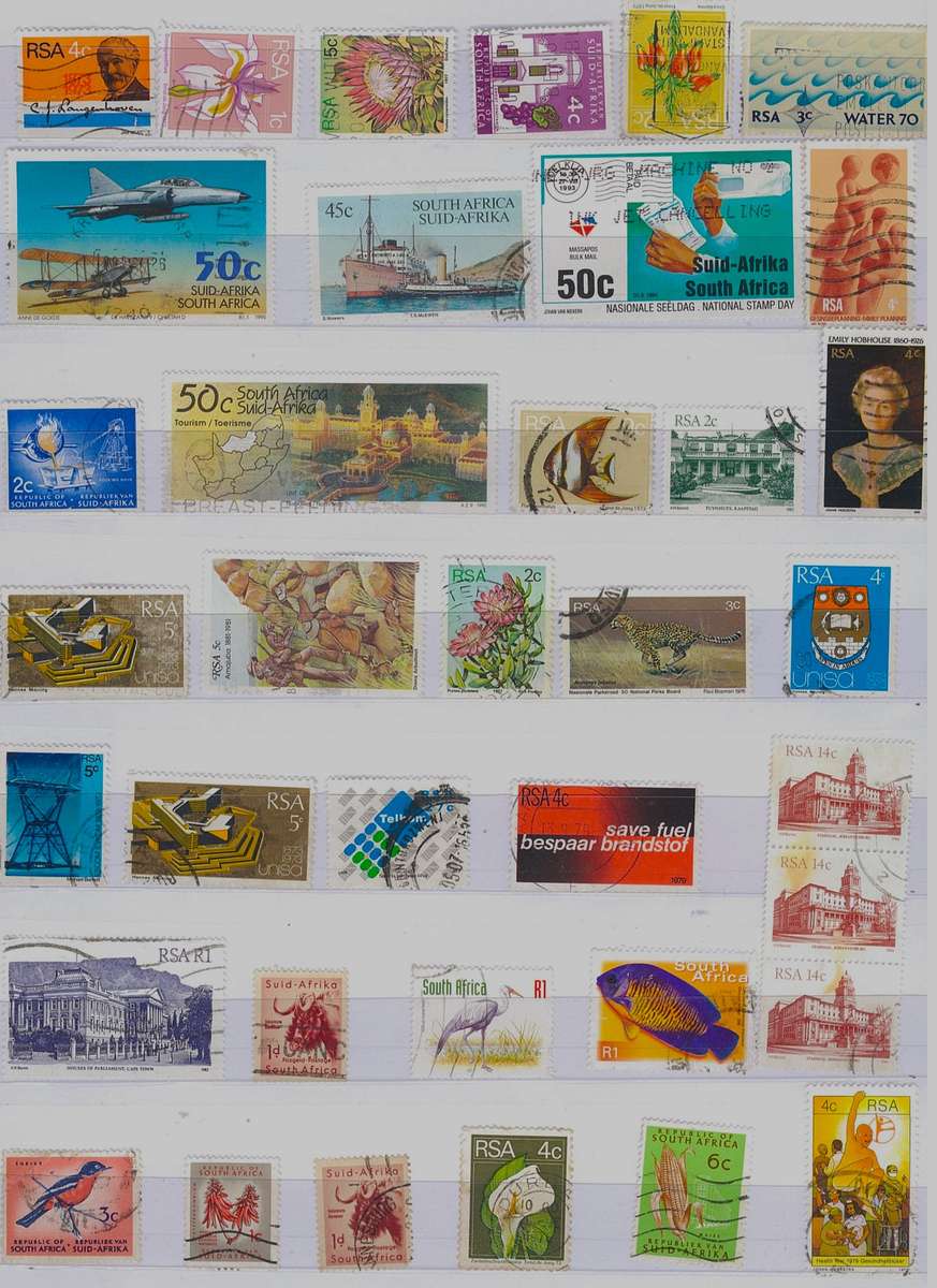 AFRICA SPECIAL STOCK BOOK- with Very High Value Stamps. View Photos carefully. 10 sides. NOT hinge.