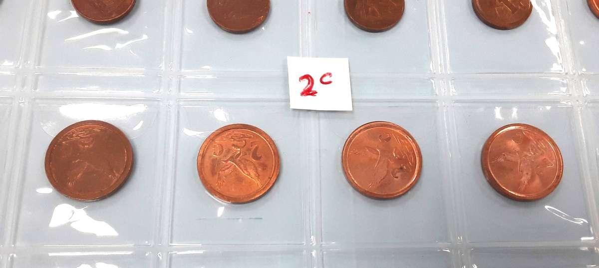 SA 1c, 2c, 5c coins in Coin Jacket. Excellent condition. Mixed years. Please see photos.