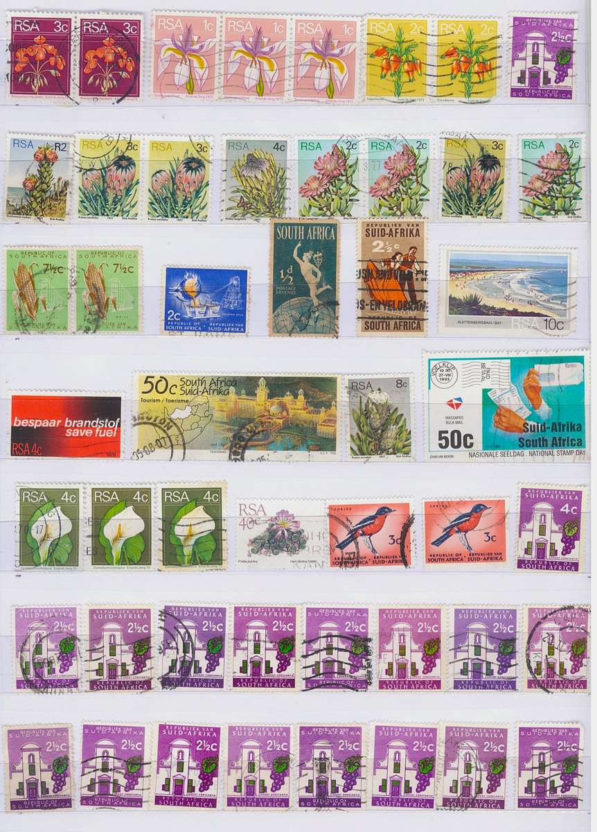 STAMP STOCK BOOK- with Very High Value Stamps. Lots in MINT cond. 10 side Book. Sleeves. Not hinge.