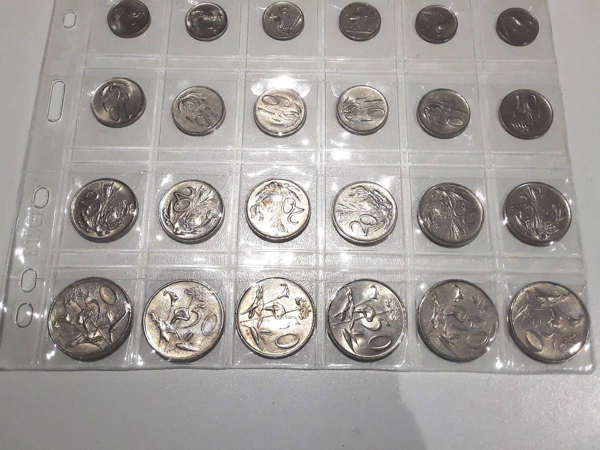 RSA Coins. Mixed years. In Excellent condition. In Coin Jacket. 5 Available.