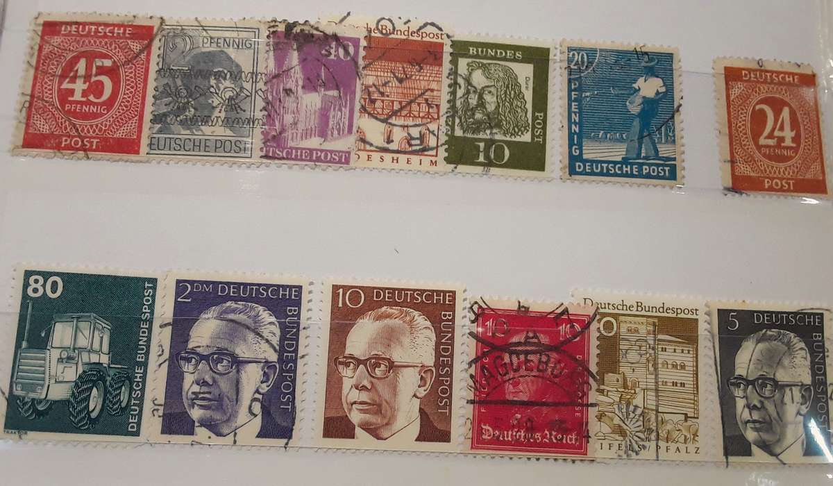 Rare Germany sets. Mini Stamp Album. A6. Some mint with gum & watermarks. High Value. R10000. ref5