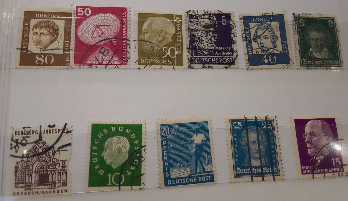 Rare Germany sets. Mini Stamp Album. A6. Some mint with gum & watermarks. High Value. R10000. ref5