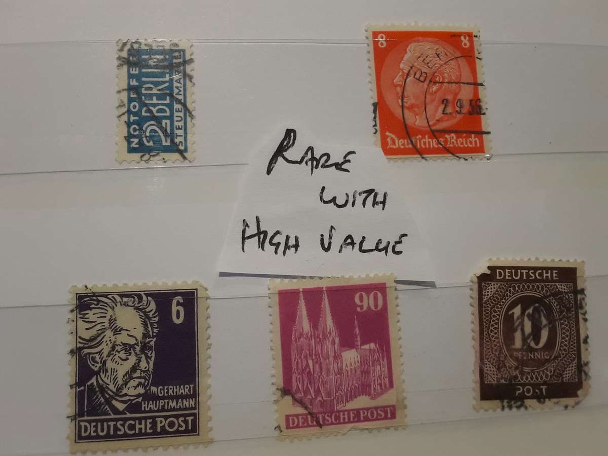 Rare Germany sets. Mini Stamp Album. A6. Some mint with gum & watermarks. High Value. R10000. ref5