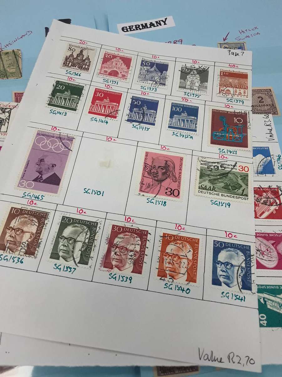 GERMANY STAMPS- Great Lot. Please See Photos
