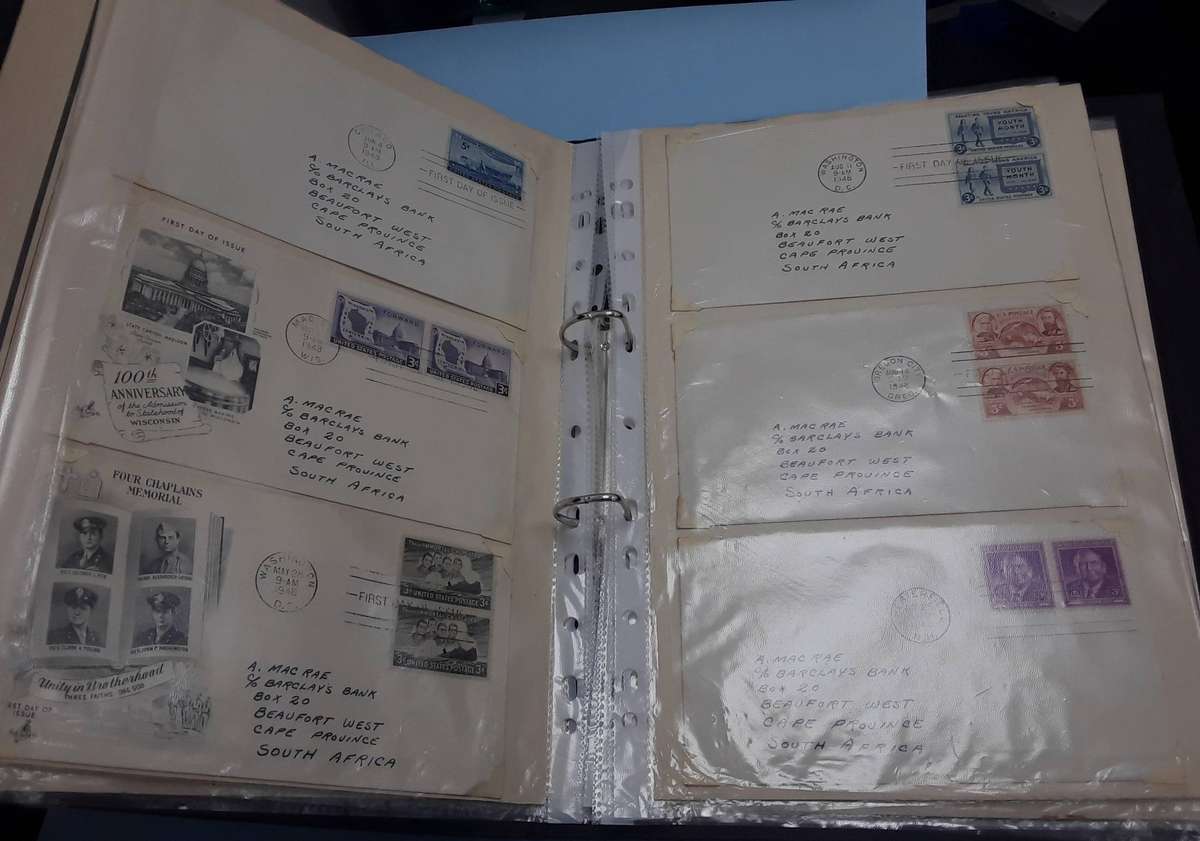 AMERICA- FIRST DAY COVERS in FILE. 1947. Over 40. Please see ALL photos