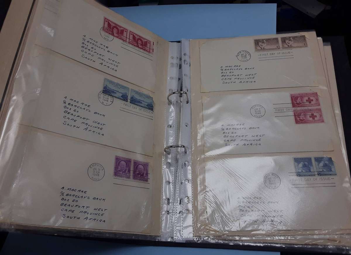 AMERICA- FIRST DAY COVERS in FILE. 1947. Over 40. Please see ALL photos