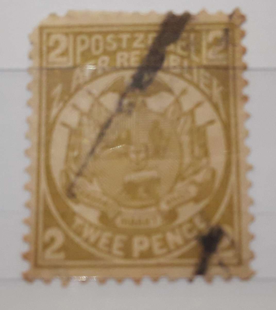 1885 ZAR Stamps with ZAR flags. Great Gift. In Mini Stamp Album. A6. RARE+High Value R10000. Ref 7