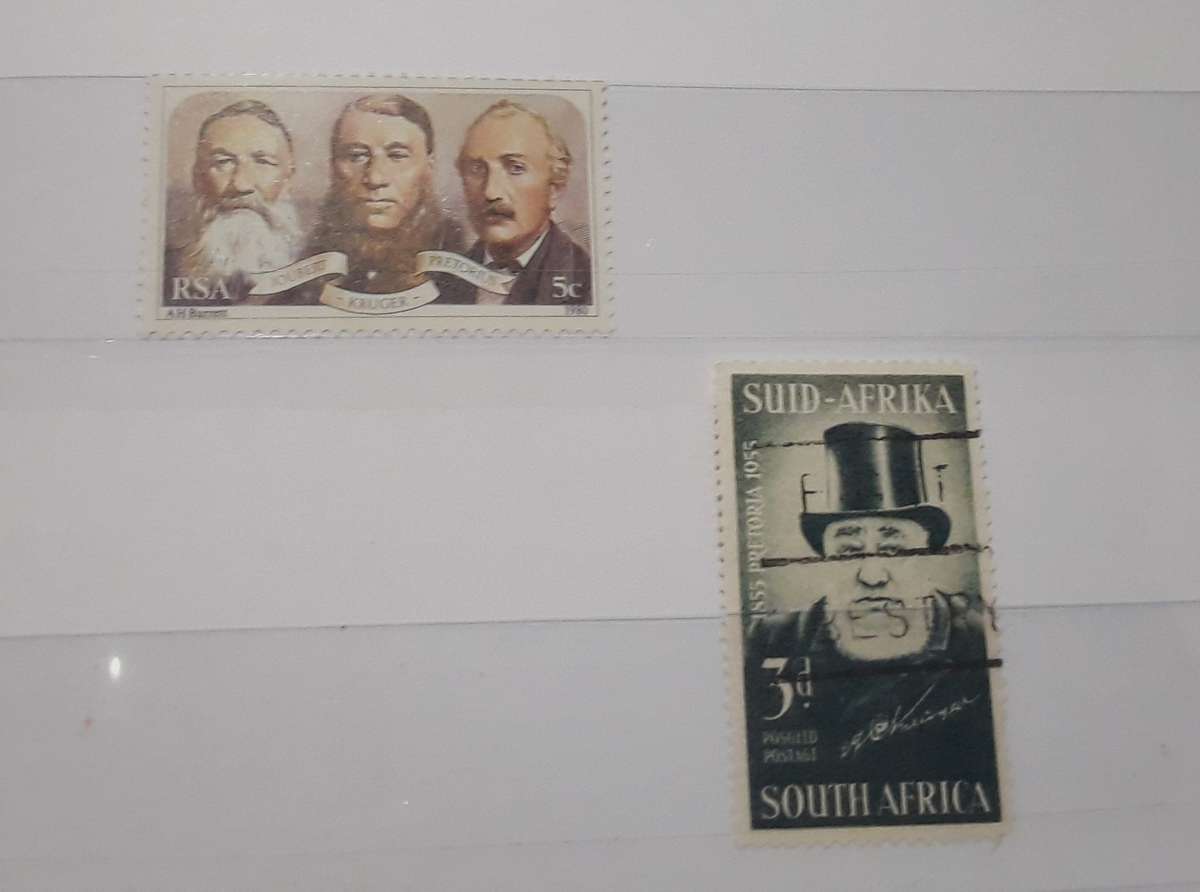 1885 ZAR Stamps with ZAR flags. Great Gift. In Mini Stamp Album. A6. RARE+High Value R10000. Ref 7