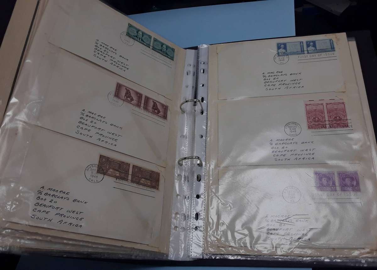 AMERICA- FIRST DAY COVERS in FILE. 1947. Over 40. Please see ALL photos