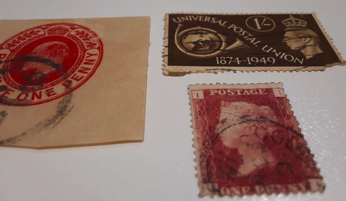 ENGLAND HIGH VALUE STAMPS- PLATE 122