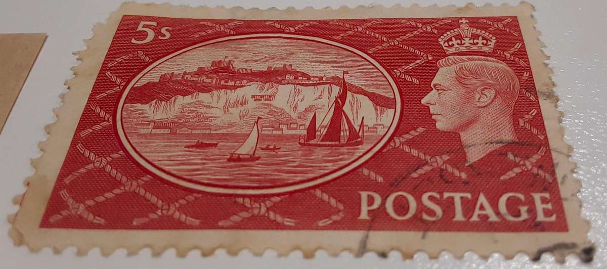 ENGLAND HIGH VALUE STAMPS- PLATE 122