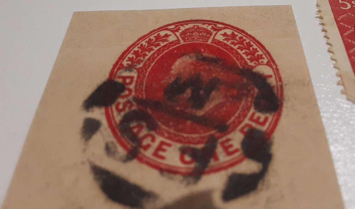 ENGLAND HIGH VALUE STAMPS- PLATE 122