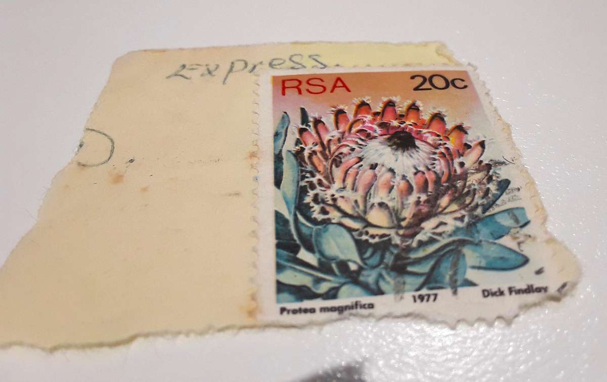 PRINTING ERROR ON RSA STAMP. Compare with normal. All for 1 bid. See photos.