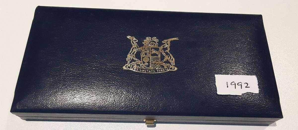 1992 PROOF SET IN ORIGINAL SAM BOX.