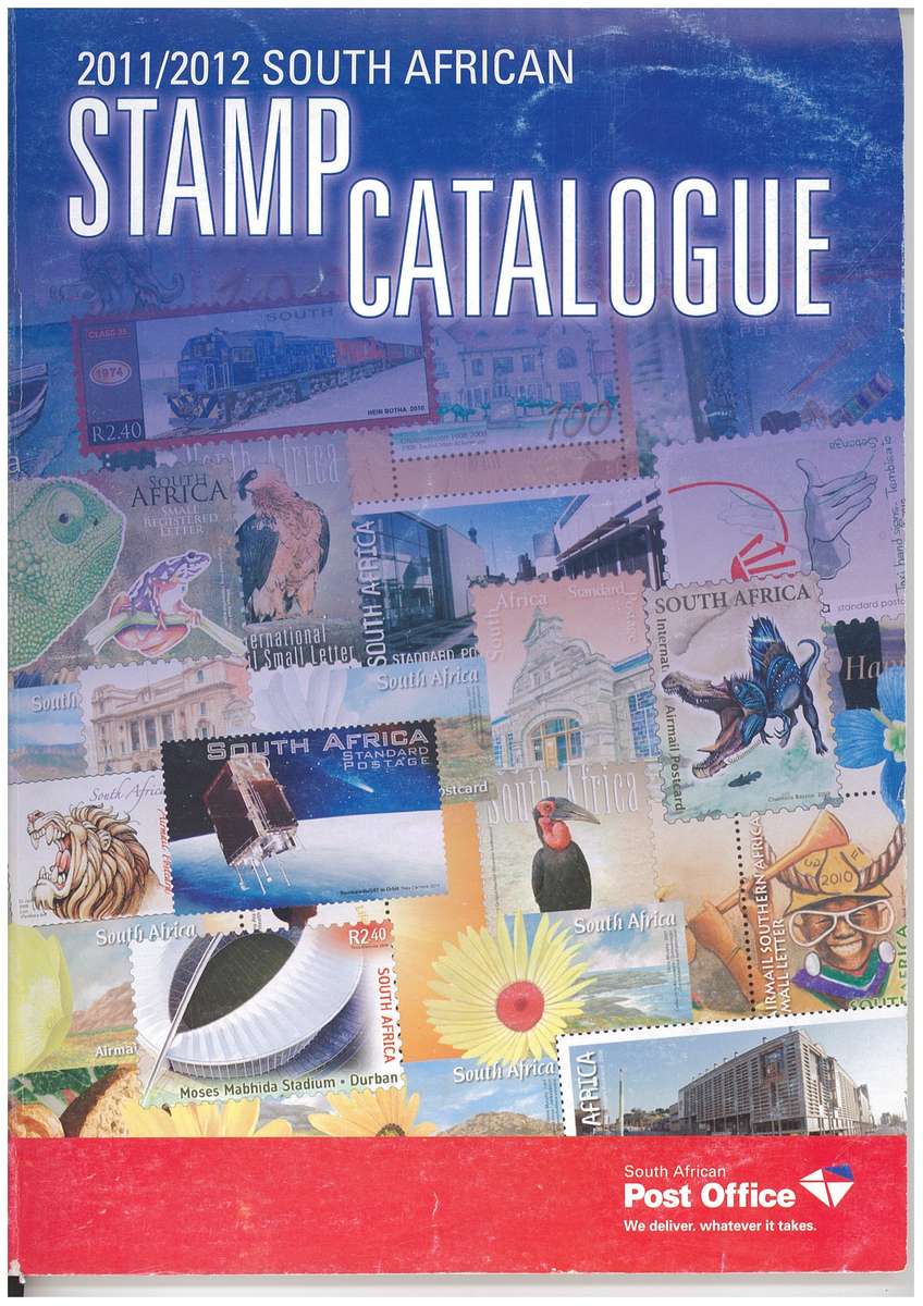 2011/2012 SOUTH AFRICAN STAMP CATALOGUE- ISSUED BY SA POST OFFICE- IN COLOUR