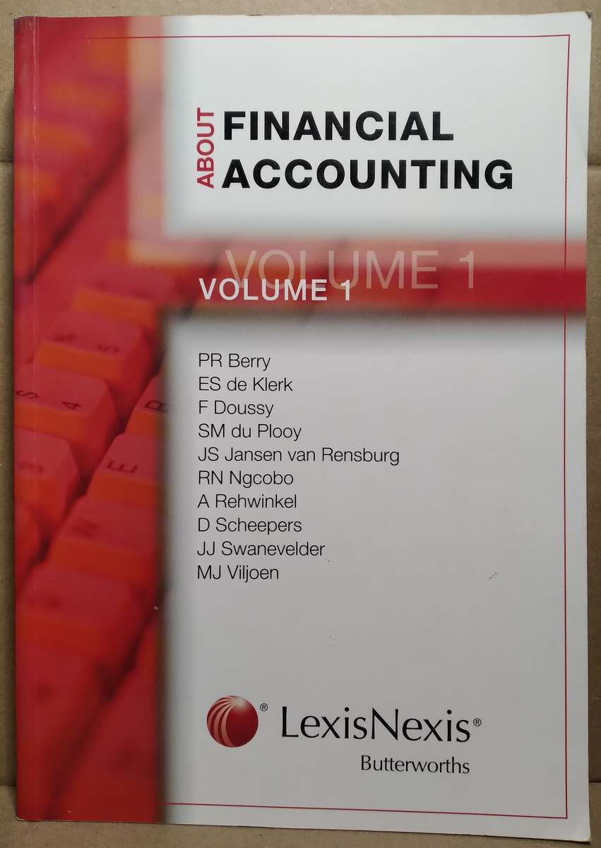 About Financial Accounting Volume 1 + Volume 2 - P.R Berry