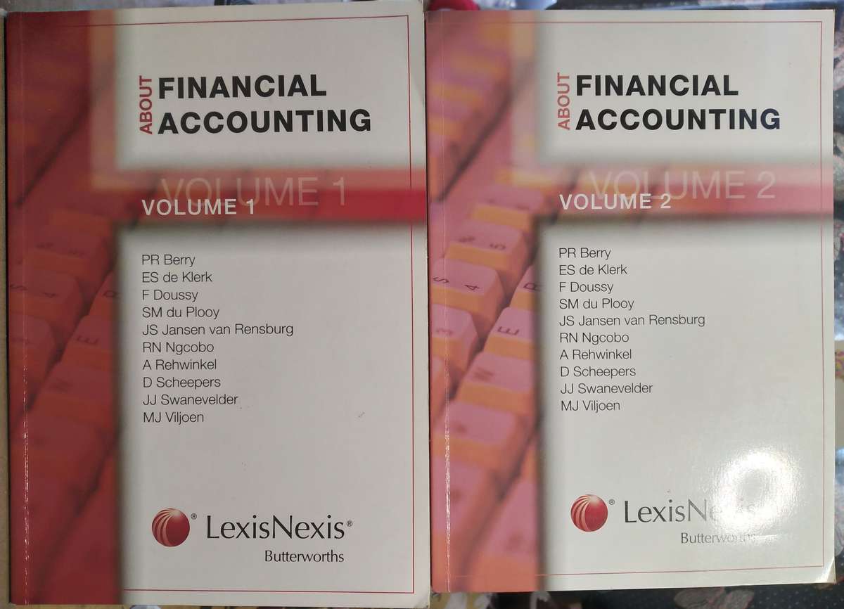 About Financial Accounting Volume 1 + Volume 2 - P.R Berry