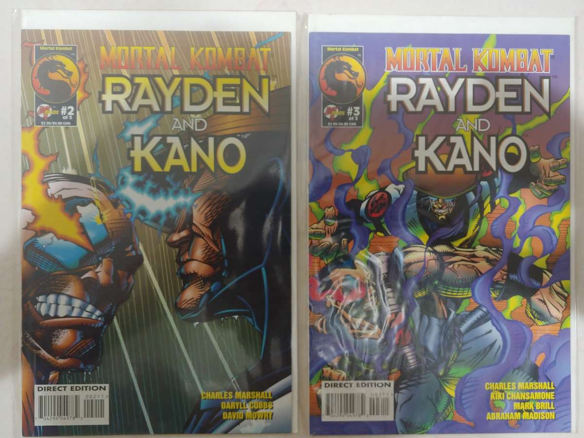 Mortal Kombat Rayden & Kano (2 Books)