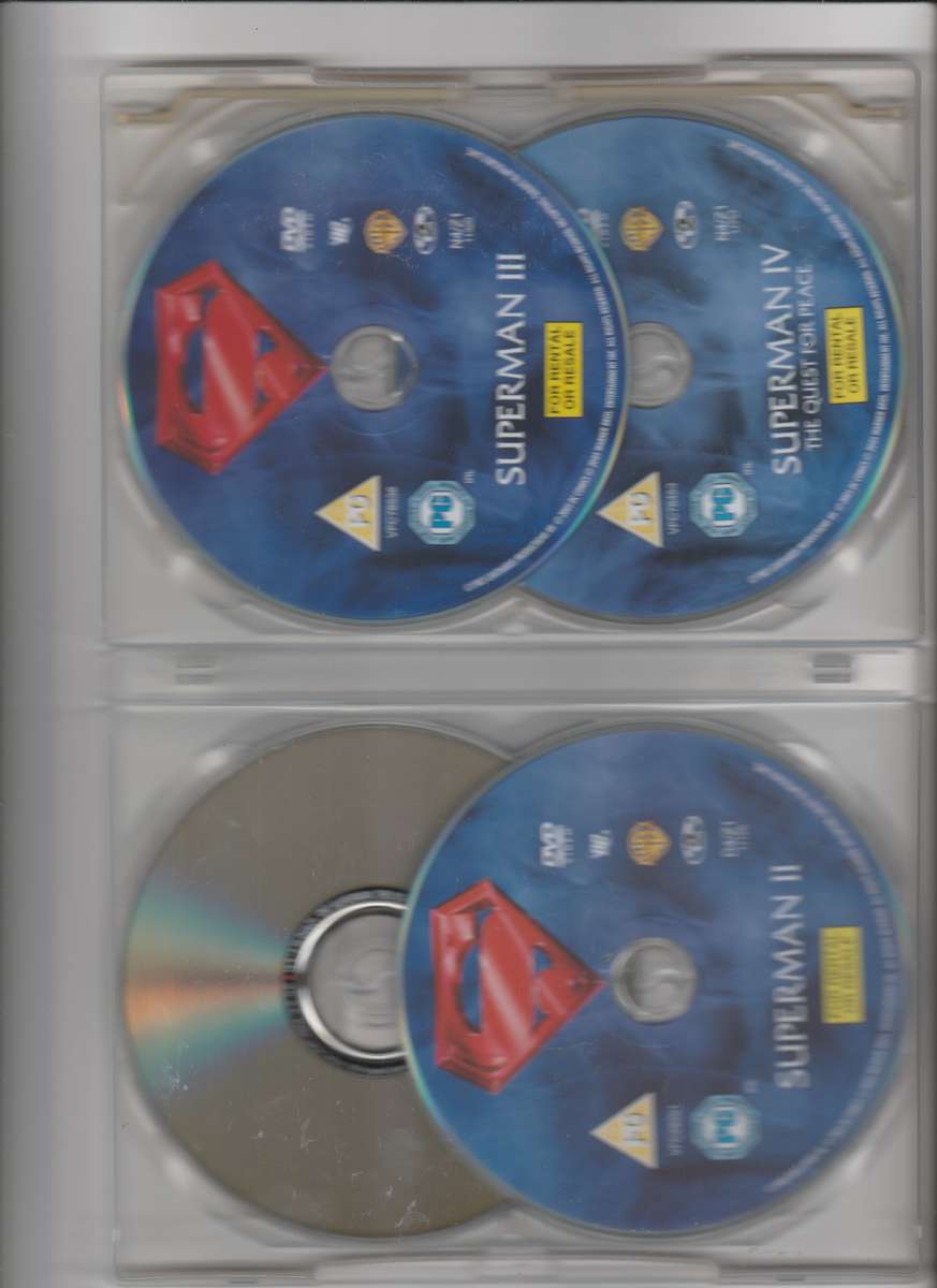 The Complete Superman Collection DVD Box Set (4 Disks)