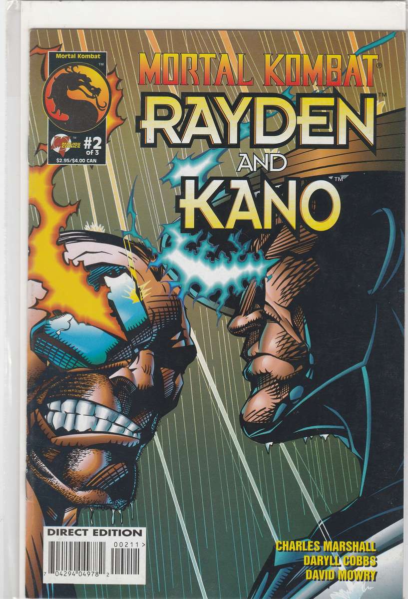 Mortal Kombat Rayden & Kano (2 Books)