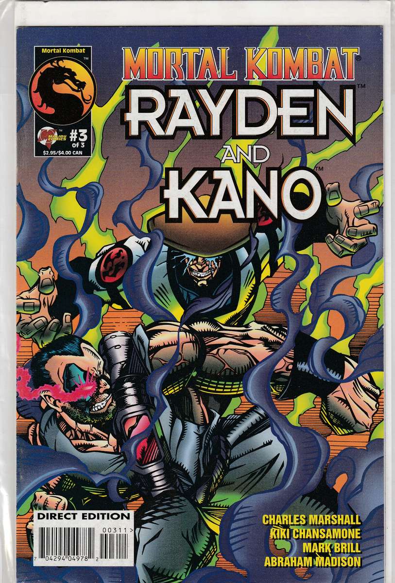 Mortal Kombat Rayden & Kano (2 Books)