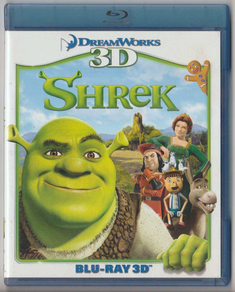 Shrek 3D Blu-Ray