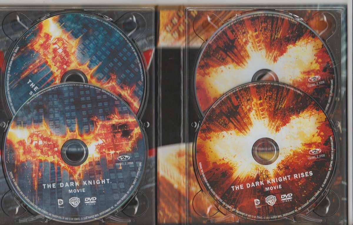 The Dark Knight Trilogy 6 DVD set
