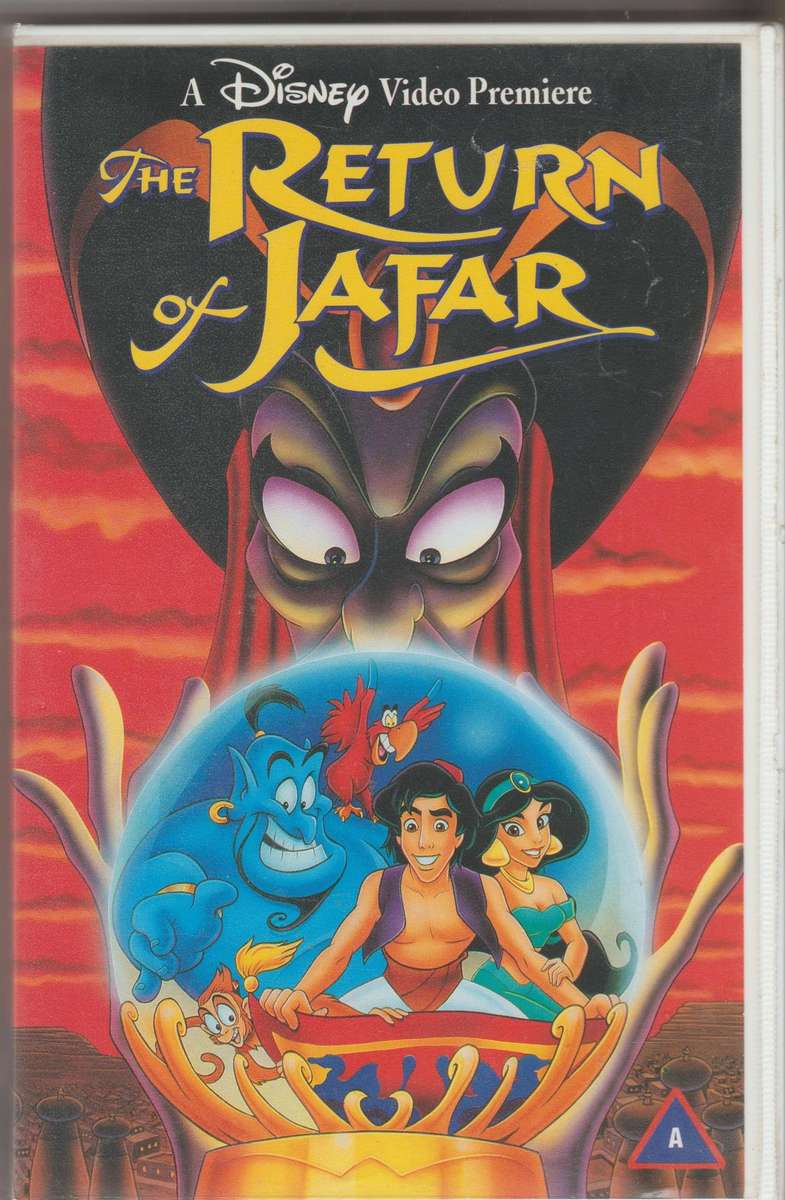 Aladdin: The return of Jafar VHS