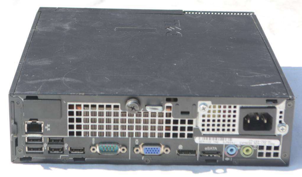 dell desktop  pc opt780, Intel pentium 2duo cpu e8300 , 2gb ram, 500gb hd, vga, dvd, win 10 pro, etc