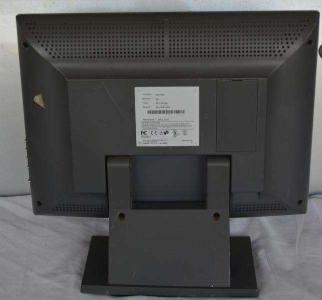 Proview  lcd / monitor, model pro-458, 15` inch, vga, 12v adapter,  speakers
