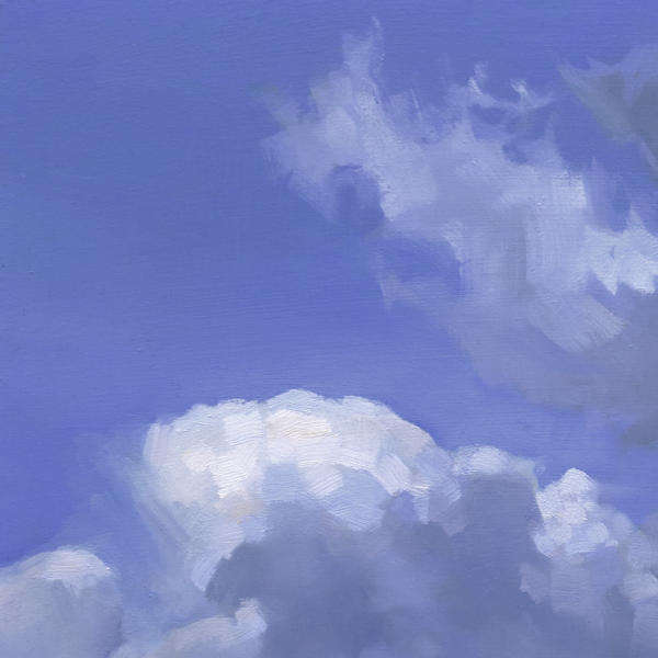 G.R.Wood 'Cottage Under Clouds'